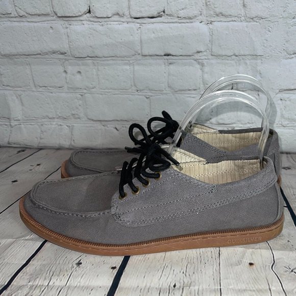QUICKSILVER BEACH LACE UP LOAFER MEN'S SIZE 8 - Picture 7 of 13